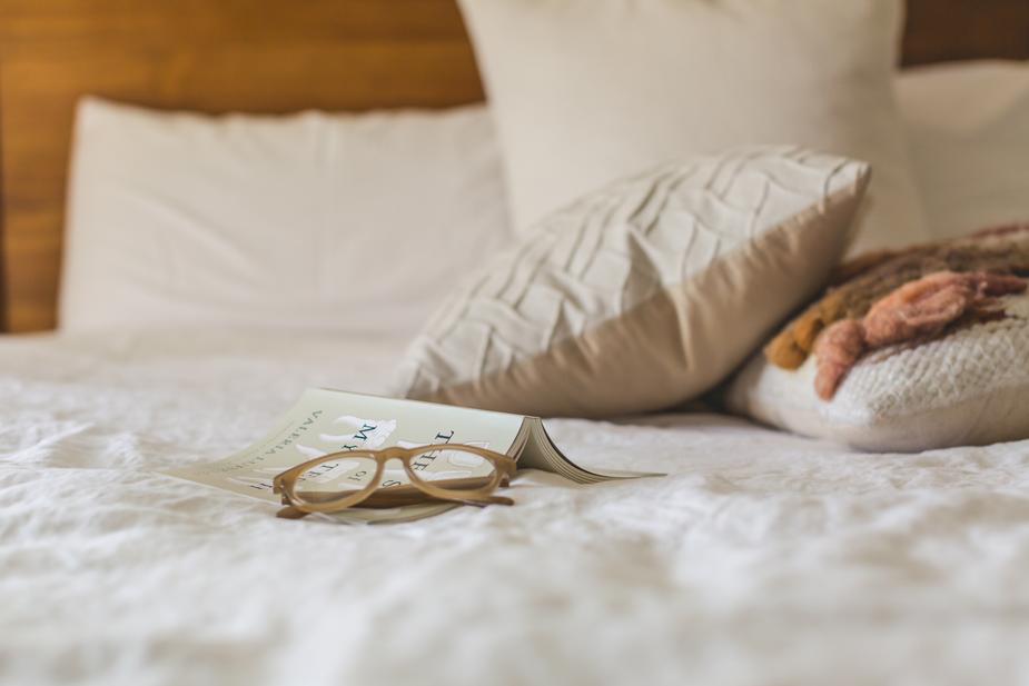 Wooden bed with Pine Wood